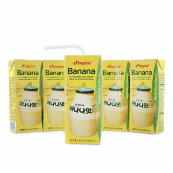 Binggrae Banana Flavored Milk 6 Pack